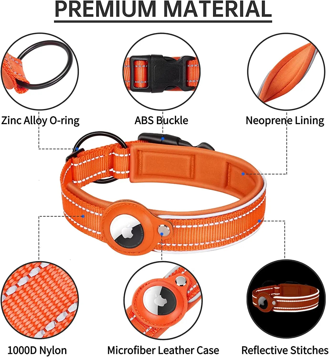 The PawTrack Airtag Dog Collar!