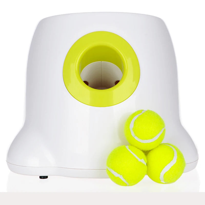 The FetchMaster Tennis Ball Launcher for Dogs!